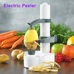 Pelapatate elettrico multifunzione in acciaio inox per frutta e verdura, macchina pelatrice automatica, EU Plug, US Plug