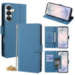 Custodia per telefono in pelle a triangolo con catena a tracolla., For Samsung Galaxy S26+ 5G, For Samsung Galaxy S26 Ultra 5G, For Samsung Galaxy S26 5G