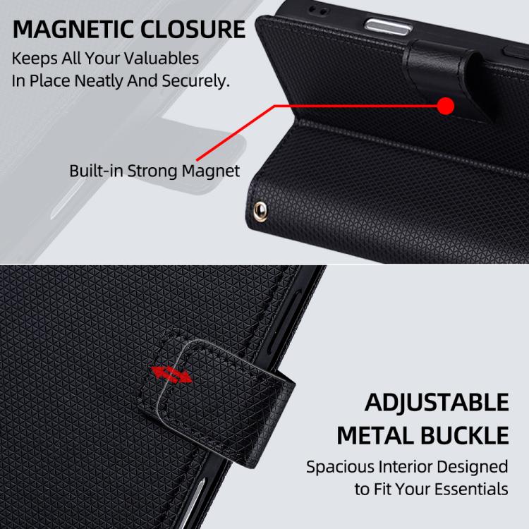 Custodia per telefono in pelle a triangolo con catena a tracolla., For Samsung Galaxy S26+ 5G, For Samsung Galaxy S26 Ultra 5G, For Samsung Galaxy S26 5G