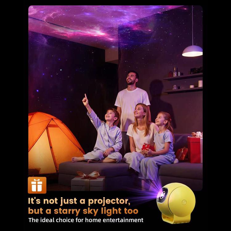 Videoproiettore intelligente Q3 720P con display LCD 150ANSI, 1GB+8GB e autofocus., EU Plug, US Plug, UK Plug, AU Plug