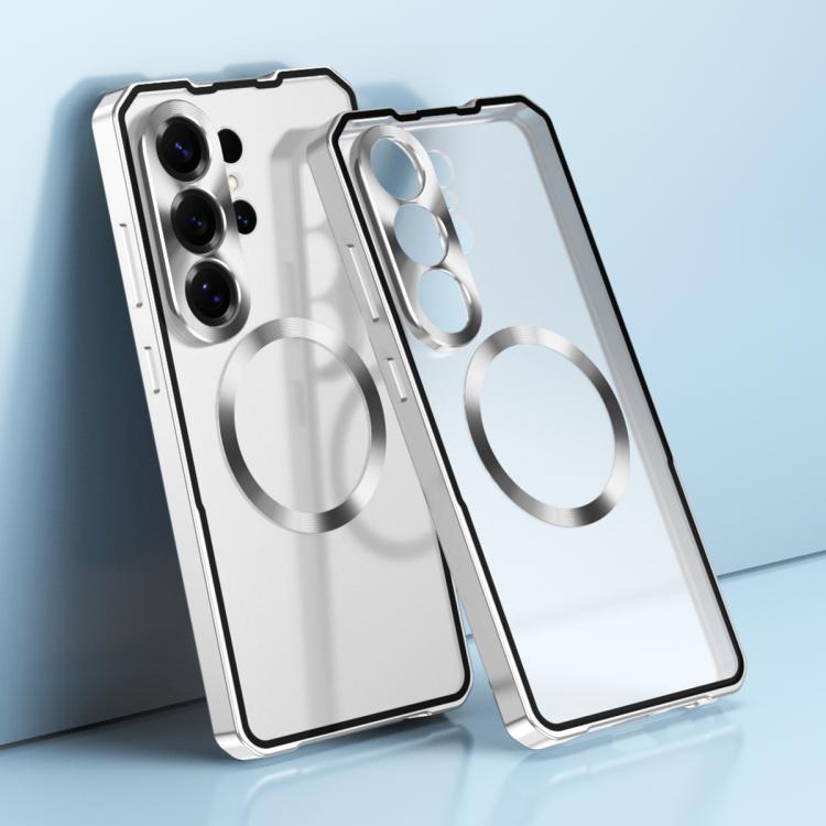 Cornice in lega irregolare, custodia per telefono traslucida MagSafe., For Samsung Galaxy S26 Ultra 5G