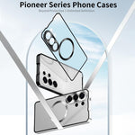 Cornice in lega irregolare, custodia per telefono traslucida MagSafe., For Samsung Galaxy S26 Ultra 5G
