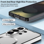 Cornice in lega irregolare, custodia per telefono traslucida MagSafe., For Samsung Galaxy S26 Ultra 5G