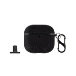 Custodia divisibile in nylon impermeabile per auricolari wireless con gancio, For AirPods Pro 3, For AirPods 4, For AirPods Pro 2