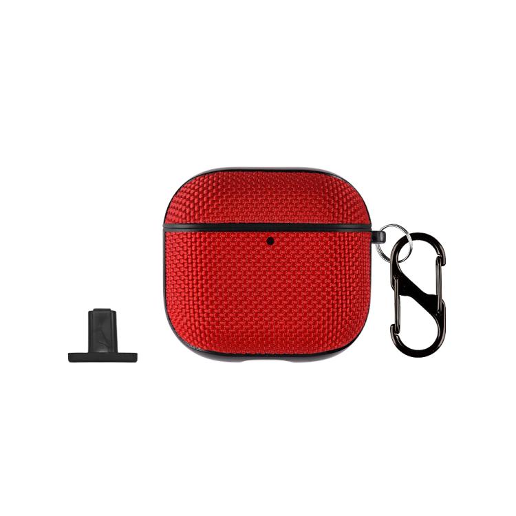 Custodia divisibile in nylon impermeabile per auricolari wireless con gancio, For AirPods Pro 3, For AirPods 4, For AirPods Pro 2