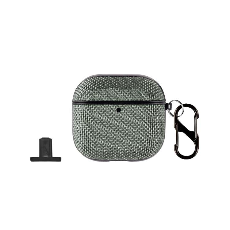 Custodia divisibile in nylon impermeabile per auricolari wireless con gancio, For AirPods Pro 3, For AirPods 4, For AirPods Pro 2