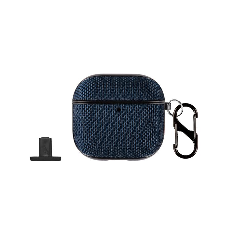 Custodia divisibile in nylon impermeabile per auricolari wireless con gancio, For AirPods Pro 3, For AirPods 4, For AirPods Pro 2