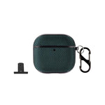 Custodia divisibile in nylon impermeabile per auricolari wireless con gancio, For AirPods Pro 3, For AirPods 4, For AirPods Pro 2