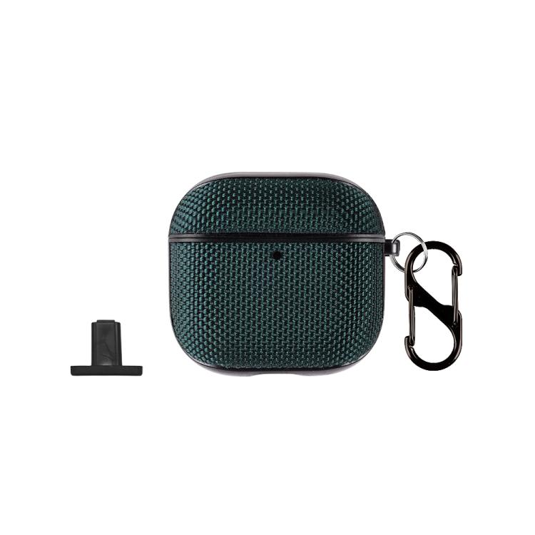 Custodia divisibile in nylon impermeabile per auricolari wireless con gancio, For AirPods Pro 3, For AirPods 4, For AirPods Pro 2