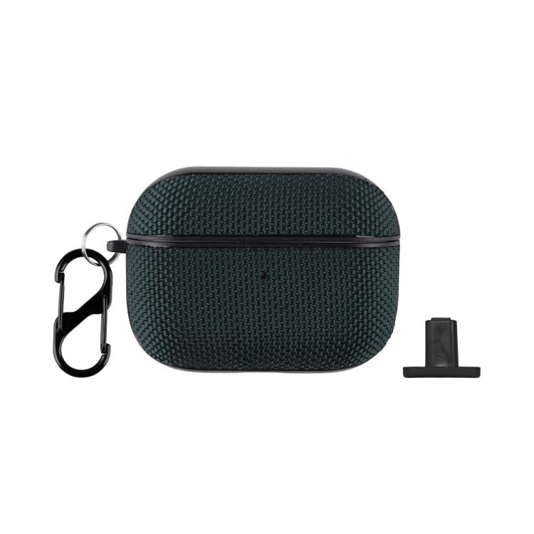 Custodia divisibile in nylon impermeabile per auricolari wireless con gancio, For AirPods Pro 3, For AirPods 4, For AirPods Pro 2