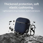 Custodia divisibile in nylon impermeabile per auricolari wireless con gancio, For AirPods Pro 3, For AirPods 4, For AirPods Pro 2