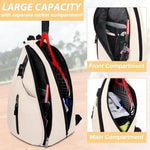 Borsa a tracolla da tennis per allenamento sportivo all'aperto