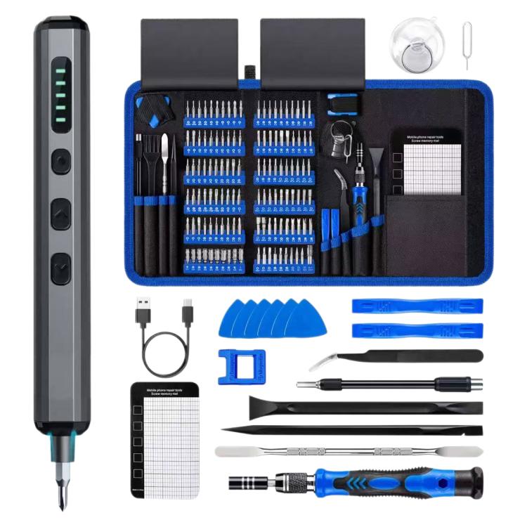 Set completo di cacciaviti di precisione elettrici 142 in 1, 142 in 1