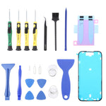 Set attrezzi riparazione iPhone 17 Pro Max 21 in 1 con adesivi