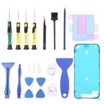Set attrezzi riparazione iPhone 17 Pro Max 21 in 1 con adesivi