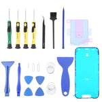Set attrezzi riparazione iPhone 17 Pro Max 21 in 1 con adesivi