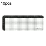 10 pezzi Tappetino magnetico anti-smarrimento con viti, 14.5 x 4.5cm, 17.9 x 6.5cm