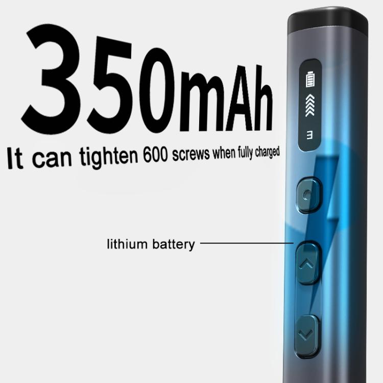 Kit cacciavite elettrico di precisione 78 in 1 con 5 livelli di coppia e 4 luci LED, 78 in 1