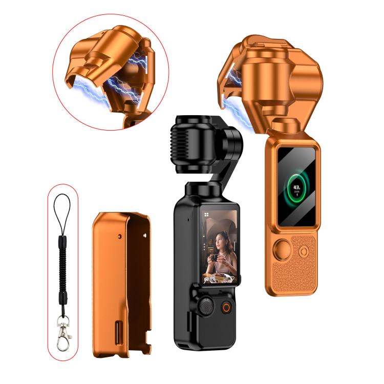 Copertura per gimbal GKK, protezione per fotocamera, schermo, corpo macchina, copertura completa magnetica, For DJI OSMO Pocket 3 Body Full Cover