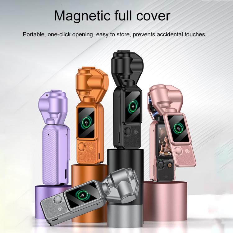 Copertura per gimbal GKK, protezione per fotocamera, schermo, corpo macchina, copertura completa magnetica, For DJI OSMO Pocket 3 Body Full Cover