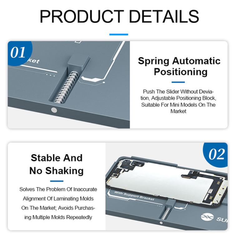 Stampo di allineamento integrato Sunshine SS-061A per iPhone serie 12-17