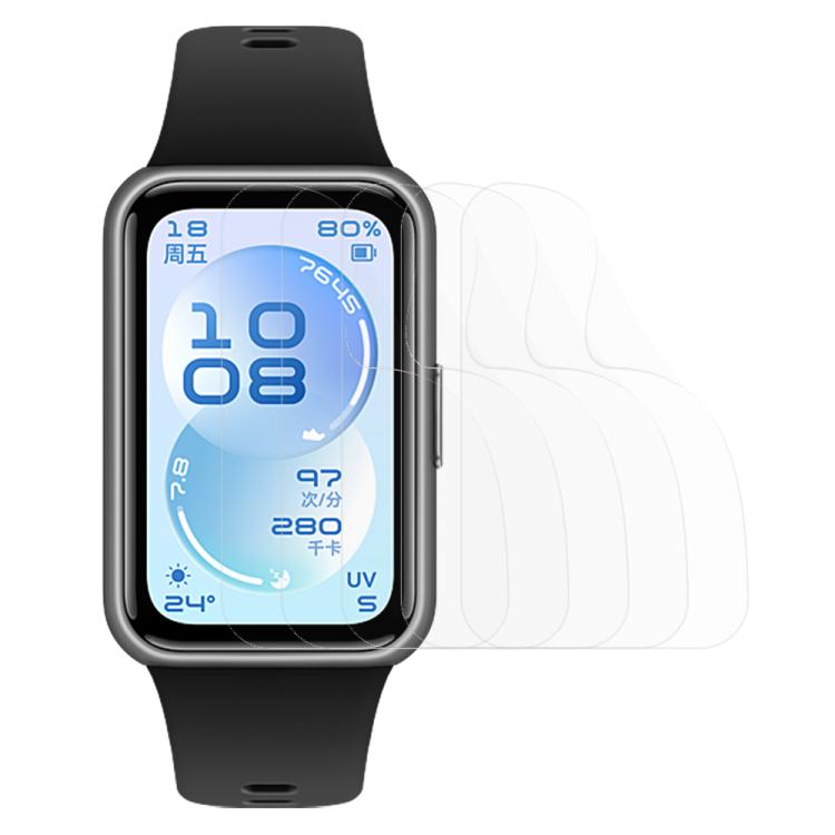 5 pezzi xDfind Pellicola protettiva in idrogel morbido a copertura totale per la parte anteriore, For Huawei Watch Fit 5, For Huawei Band 11 Pro, For Huawei Band 11