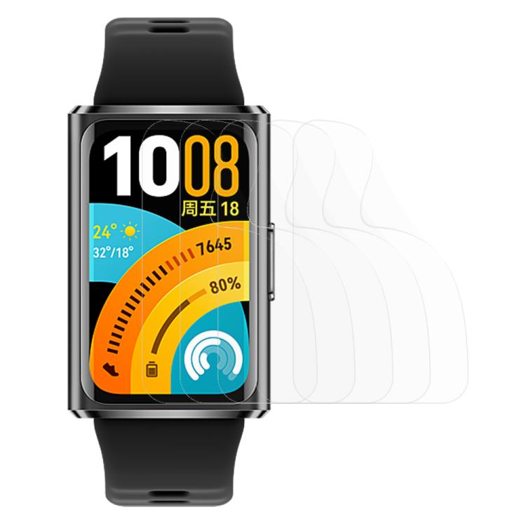 5 pezzi xDfind Pellicola protettiva in idrogel morbido a copertura totale per la parte anteriore, For Huawei Watch Fit 5, For Huawei Band 11 Pro, For Huawei Band 11