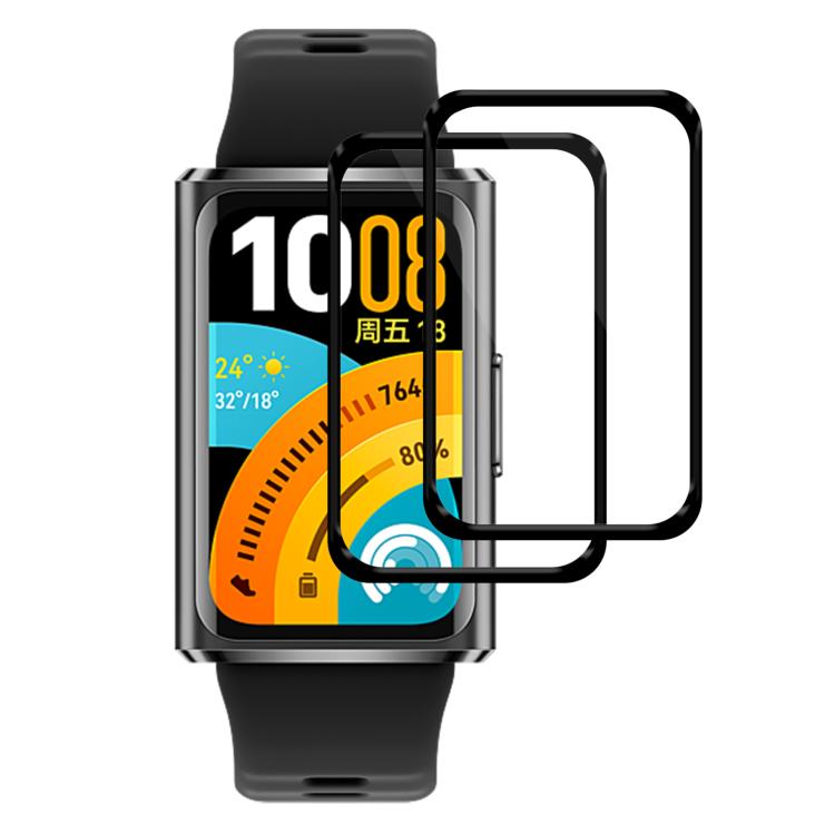 2 pellicole protettive morbide in materiale composito 3D curvo xDfind per lo schermo, For Huawei Watch Fit 5, For Huawei Band 11 Pro, For Huawei Band 11