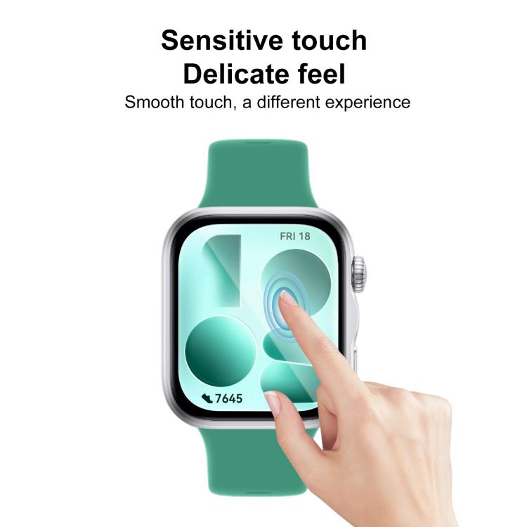 2 pellicole protettive morbide in materiale composito 3D curvo xDfind per lo schermo, For Huawei Watch Fit 5, For Huawei Band 11 Pro, For Huawei Band 11