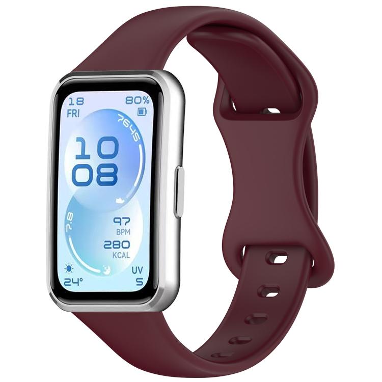 Cinturino per orologio xDfind Slim con fibbia sportiva a forma di otto e chiusura inversa in silicone., For Huawei Band 11 Pro / 11