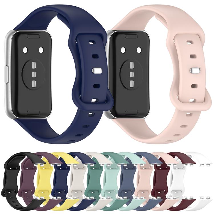 Cinturino per orologio xDfind Slim con fibbia sportiva a forma di otto e chiusura inversa in silicone., For Huawei Band 11 Pro / 11