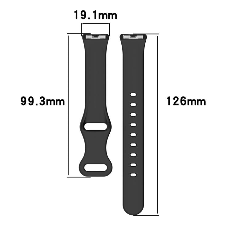 Cinturino per orologio xDfind Slim con fibbia sportiva a forma di otto e chiusura inversa in silicone., For Huawei Band 11 Pro / 11
