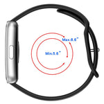 Cinturino per orologio xDfind Slim con fibbia sportiva a forma di otto e chiusura inversa in silicone., For Huawei Band 11 Pro / 11