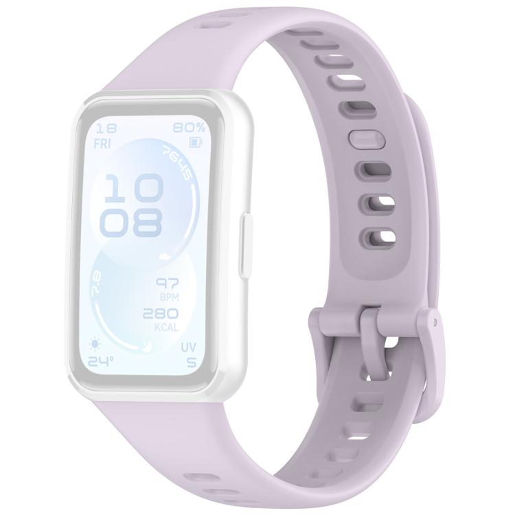 Cinturino per orologio xDfind in silicone traspirante, liscio e a tinta unita., For Huawei Band 11 Pro / 11
