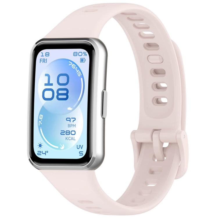 Cinturino per orologio xDfind in silicone traspirante, liscio e a tinta unita., For Huawei Band 11 Pro / 11