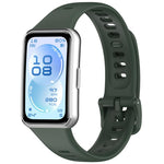 Cinturino per orologio xDfind in silicone traspirante, liscio e a tinta unita., For Huawei Band 11 Pro / 11