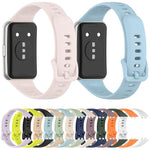 Cinturino per orologio xDfind in silicone traspirante, liscio e a tinta unita., For Huawei Band 11 Pro / 11
