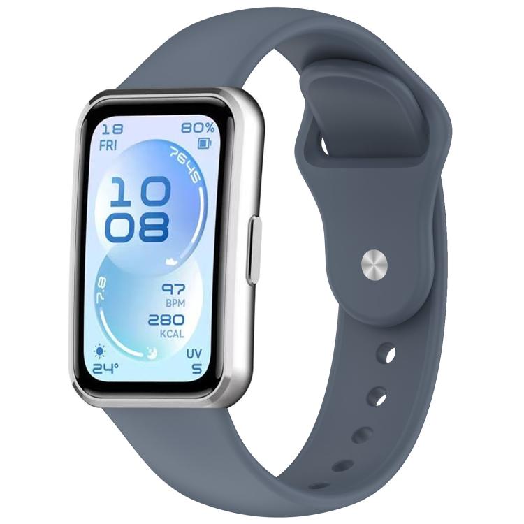 Cinturino per orologio in silicone con fibbia inversa a tinta unita xDfind, For Huawei Band 11 Pro / 11