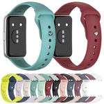 Cinturino per orologio in silicone con fibbia inversa a tinta unita xDfind, For Huawei Band 11 Pro / 11