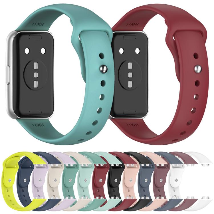 Cinturino per orologio in silicone con fibbia inversa a tinta unita xDfind, For Huawei Band 11 Pro / 11