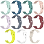 Cinturino per orologio in silicone con fibbia inversa a tinta unita xDfind, For Huawei Band 11 Pro / 11