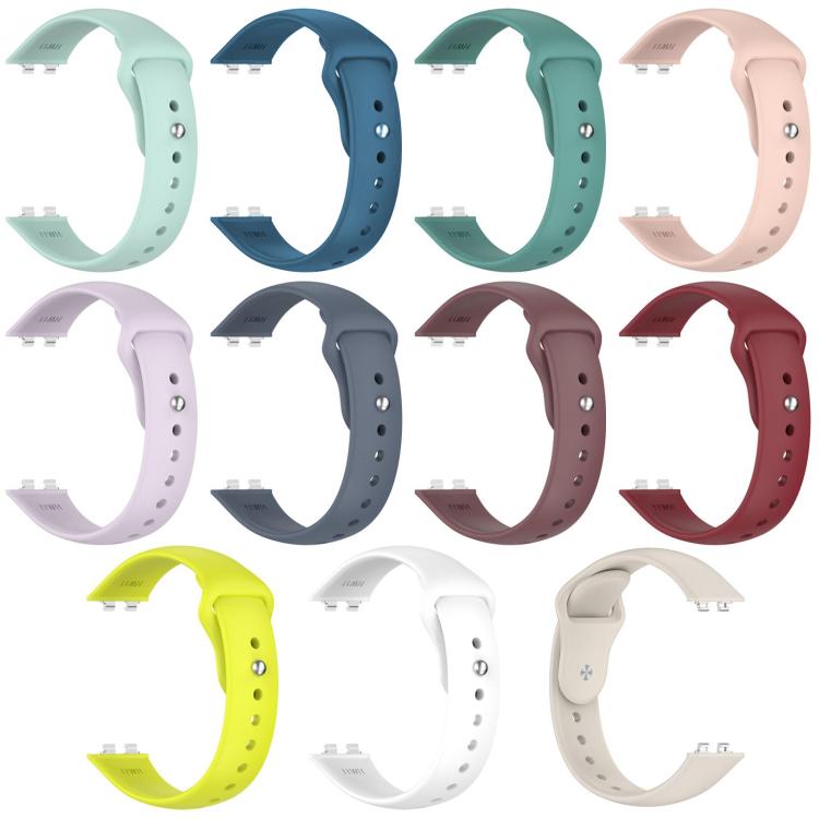 Cinturino per orologio in silicone con fibbia inversa a tinta unita xDfind, For Huawei Band 11 Pro / 11