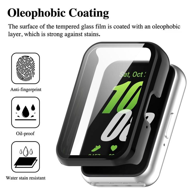 Custodia protettiva per orologio xDfind con pellicola temperata integrata in PC, For Huawei Band 11 Pro / 11
