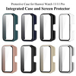 Custodia protettiva per orologio xDfind con pellicola temperata integrata in PC, For Huawei Band 11 Pro / 11