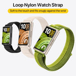 Cinturino per orologio xDfind in nylon con chiusura a strappo., For Huawei Band 11 Pro / 11