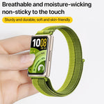Cinturino per orologio xDfind in nylon con chiusura a strappo., For Huawei Band 11 Pro / 11