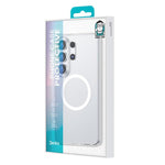 Custodia magnetica per telefono Benks MagSafe trasparente effetto cristallo di ghiaccio., For Samsung Galaxy S26 Ultra 5G