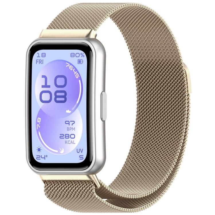 xDfind Cinturino per orologio in metallo magnetico milanese, For Huawei Band 11 Pro / 11