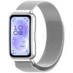 xDfind Cinturino per orologio in metallo magnetico milanese, For Huawei Band 11 Pro / 11