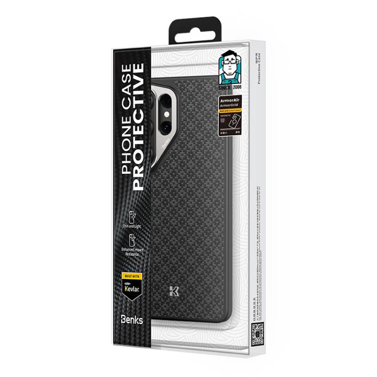 Benks Y2 Kevlar All-inclusive MagSafe Custodia magnetica per telefono con diamante, For Samsung Galaxy S26 Ultra 5G